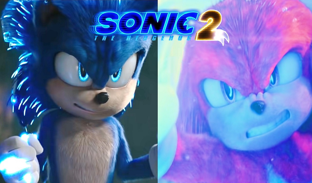 En esta secuela, Sonic enfrenta a su archienemigo Knucles, en una batalla  que tendrá que lidiar junto a Tails para salvar al mundo entero de los  planes del Dr. Robotnik. Foto: composición/Paramount