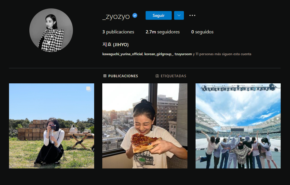 Integrantes do TWICE abrem contas pessoais no Instagram