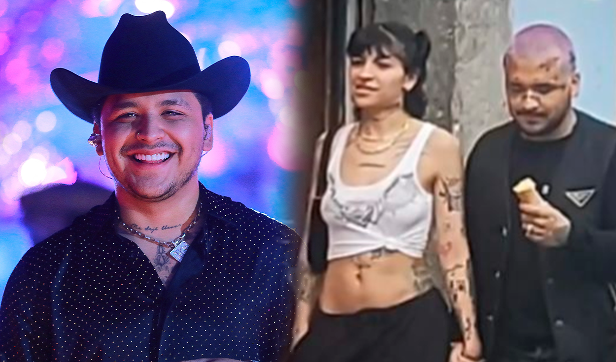 ¿Nuevo romance? Christian Nodal es captado de la mano con la rapera Cazzu  en Guatemala