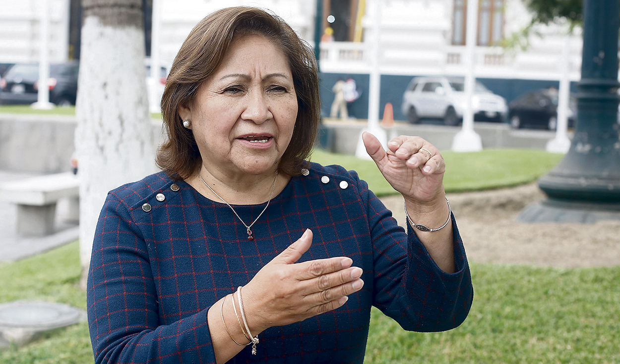 Ana María Choquehuanca assumes the portfolio of the Ministry of Production