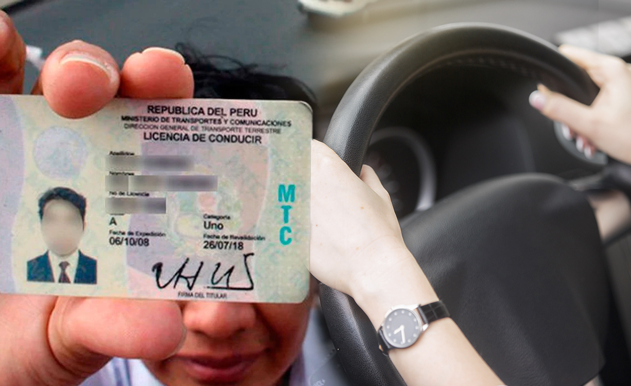 La licencia de conducir es un documento indispensable para circular por las vías del Perú. Foto: composición LR /Andina/Yanalya