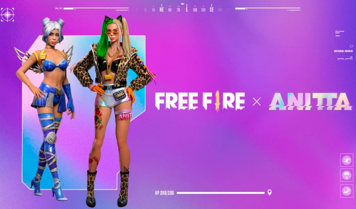 Free Fire: ¿cómo obtener gratis la skin de Anitta llamada “La Patrona”? |  free fire max | garena | Juegos gratis | La República