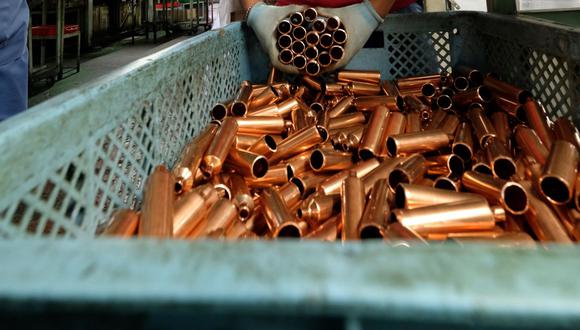 Copper production grew 7.5% in August: gold, iron, tin, zinc and lead also rose