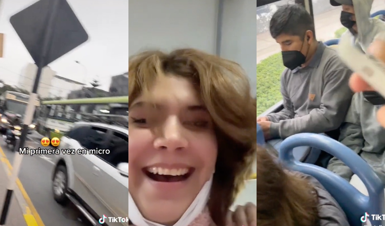 TikTok viral: peruana se sube a un bus de transporte público por primera  vez y asegura que “se parece a un tagadá” | Video | Video viral | La  República