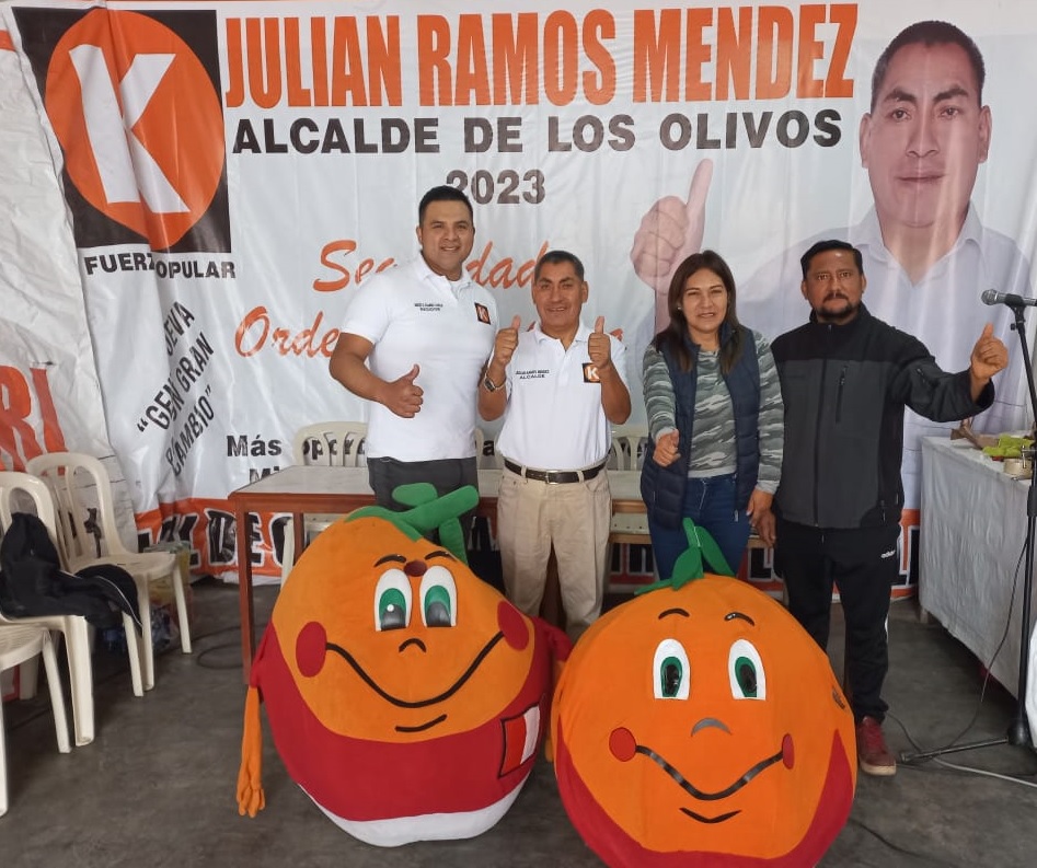 Julian Ramos, candidato por  Fuerza Popular a la alcaldía de Los Olivos en las Elecciones Regionales y Municipales 2022. Foto: Facebook