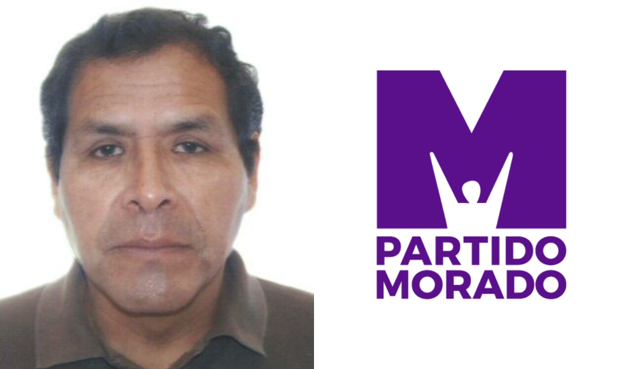Gregorio Zosimo Contreras Ureta postula con el Partido Morado. Foto: composición LR/Plataforma Electoral/Twitter/Partido Morado