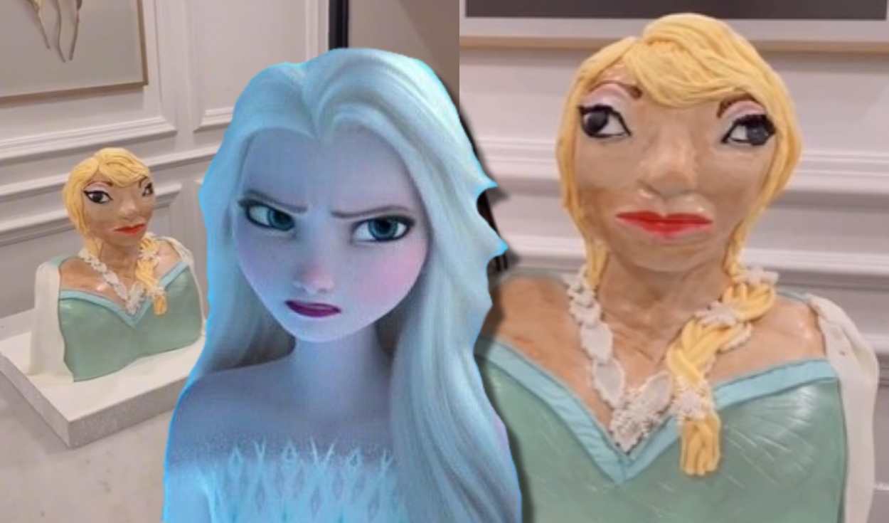 TikTok viral: pide una torta de 'Elsa' de “Frozen” para el cumpleaños de su  hija y el resultado fue decepcionante, Video, Video viral