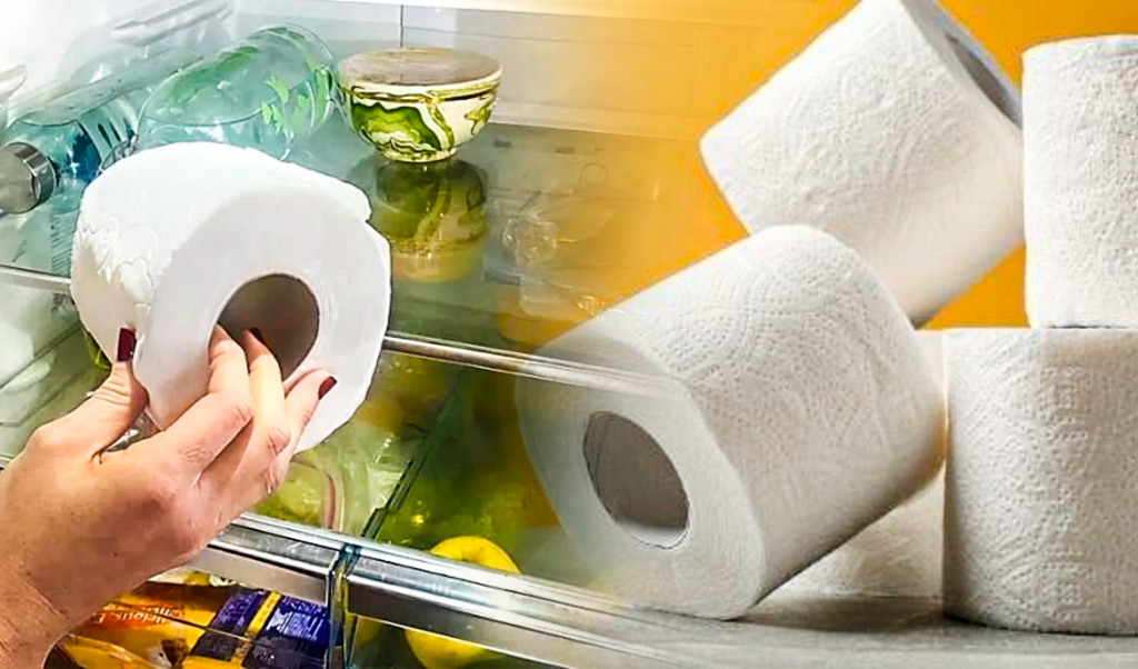 Por qué deberías meter un papel higienico en tu refrigeradora