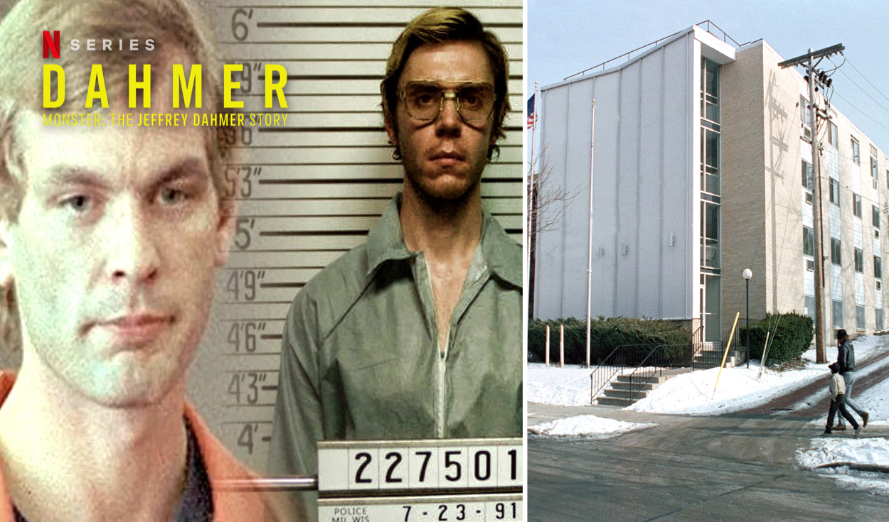 La vida y crímenes de Jeffrey Dahmer quedaron retratados en la serie de Netflix, al igual que el destino del complejo de departamentos donde vivía. Foto: composición LR/Gerson Cardoso/Netflix