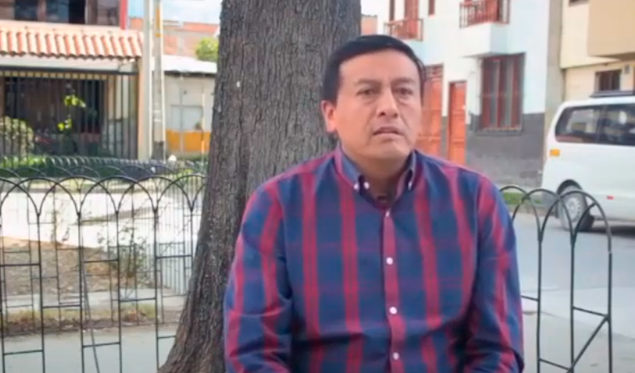 El nuevo alcalde de Cajarmarca sería Sergio Sánchez de Avanza País. Foto: Captura Youtube