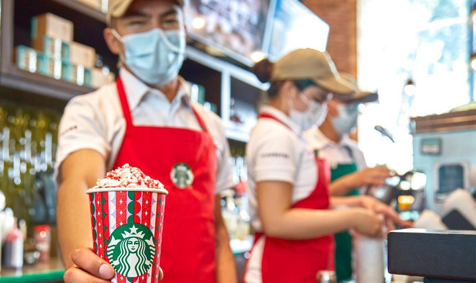 ¿Cuánto gana un trabajador de Starbucks al mes? Foto: Starbucks