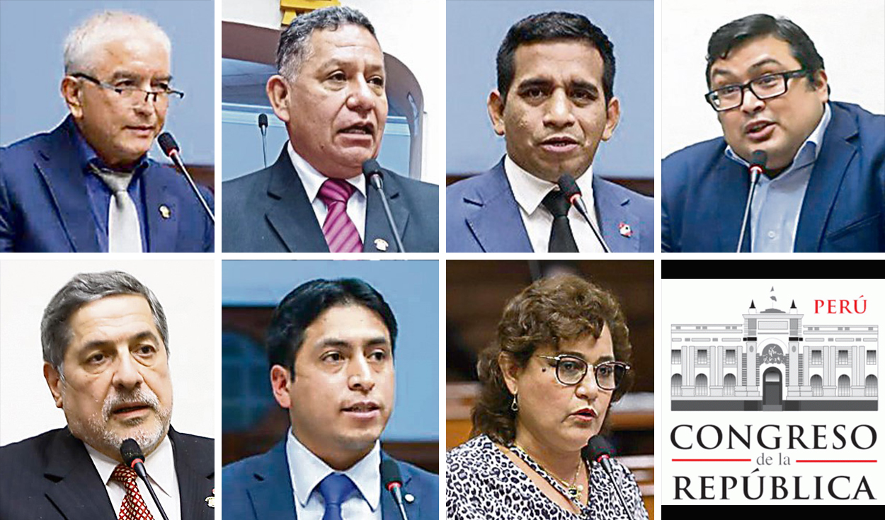 Titulares de comisiones del Congreso omitieron inasistencias en el Legislativo. Foto: composición LR/Congreso