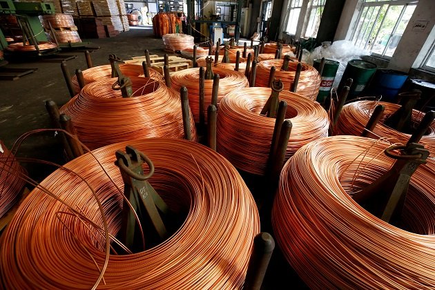 Copper closes the week with a rise after the recovery of Chinese exports in March
