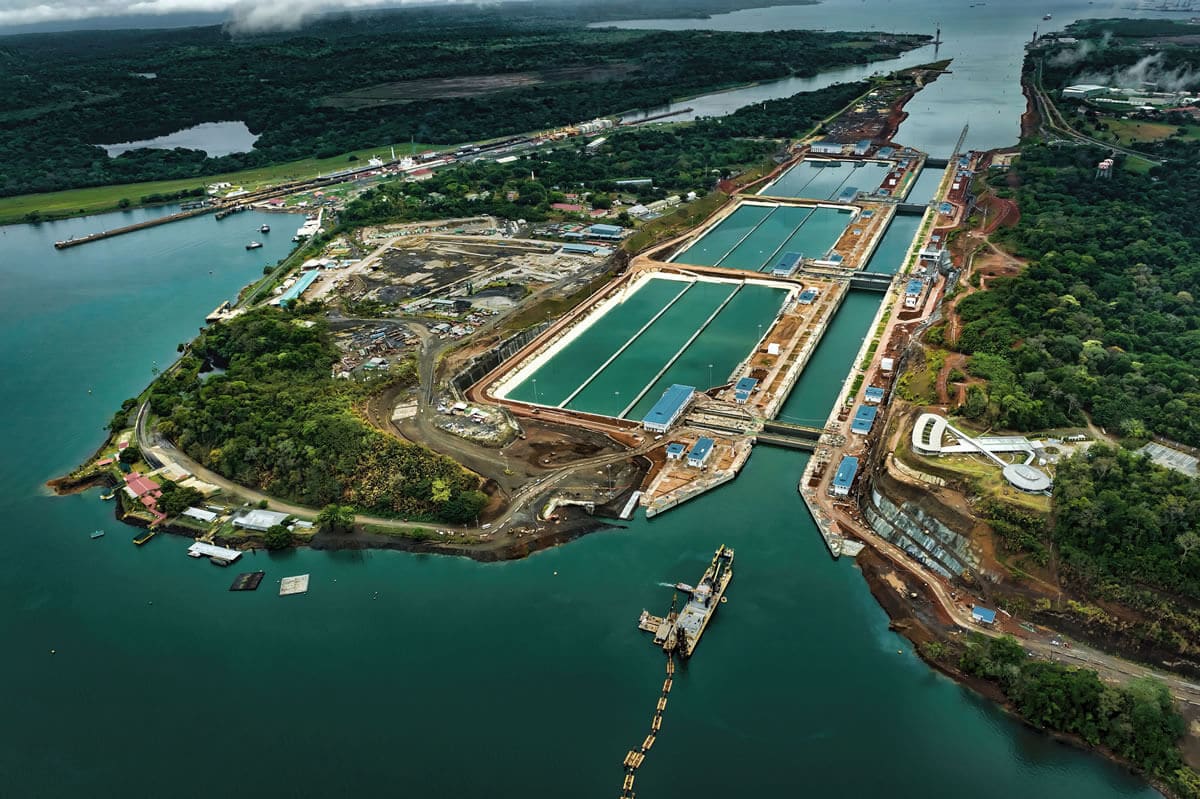 Peruvian exports at risk due to low water level in the Panama Canal