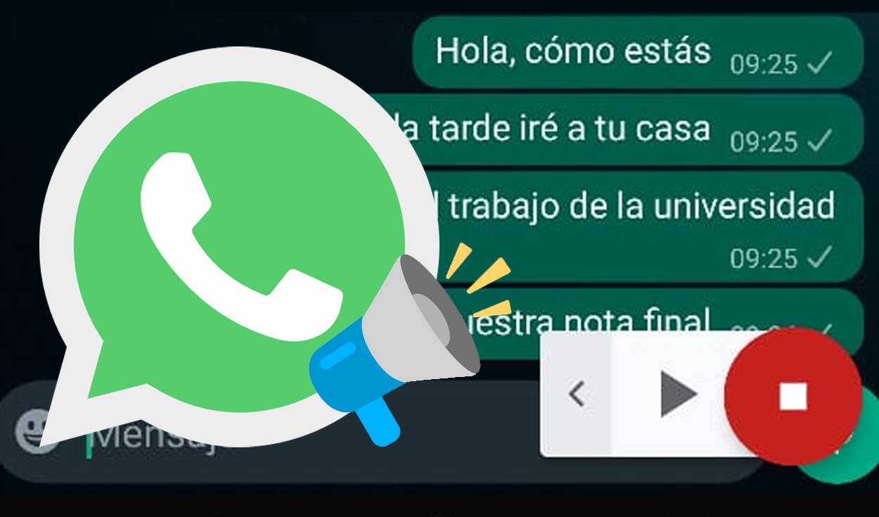 WhatsApp: ¿cómo activar el botón secreto para que mi teléfono lea los  mensajes en voz alta? | WSP | Android | iPhone | Trucos de WhatsApp | |  Redes Sociales | La República
