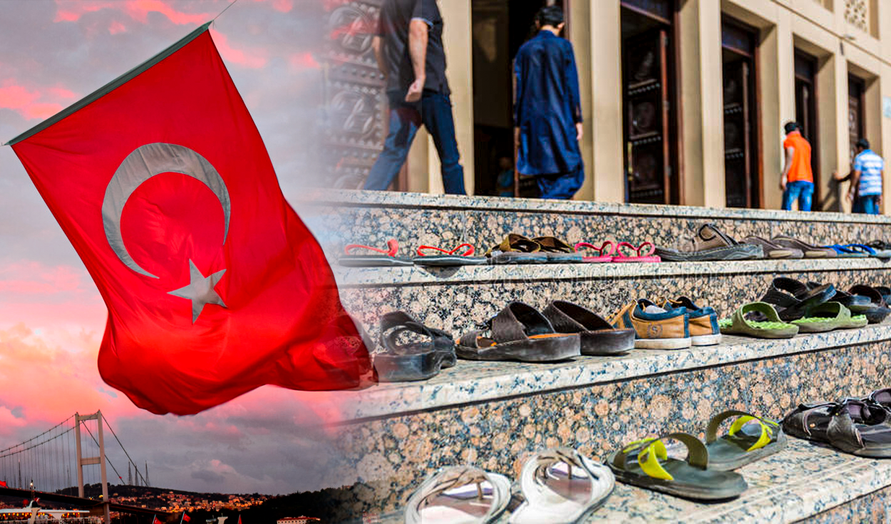 Una oración salario solamente La razón por la que los turcos dejan sus zapatos en la puerta cuando  alguien muere | Turquía | Costumbre | Datos lr | La República