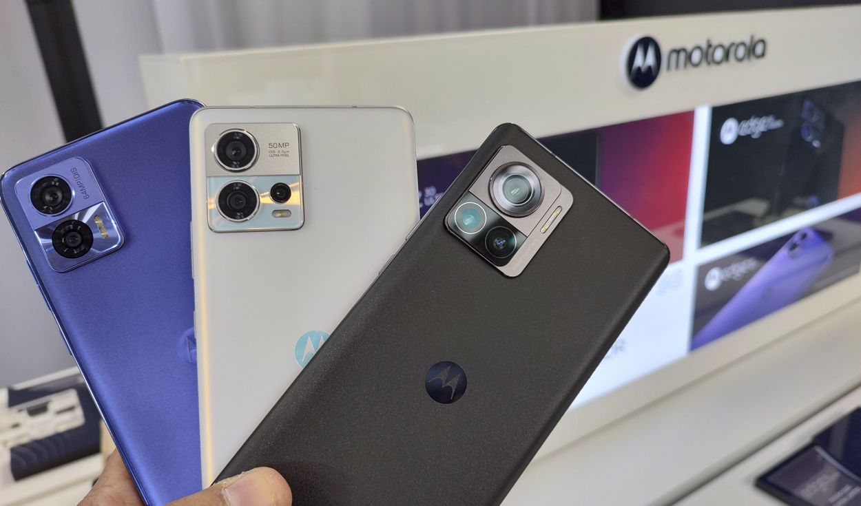 Motorola Edge 30 Ultra, Neo y Fusion: batería sobrada y gran cámara