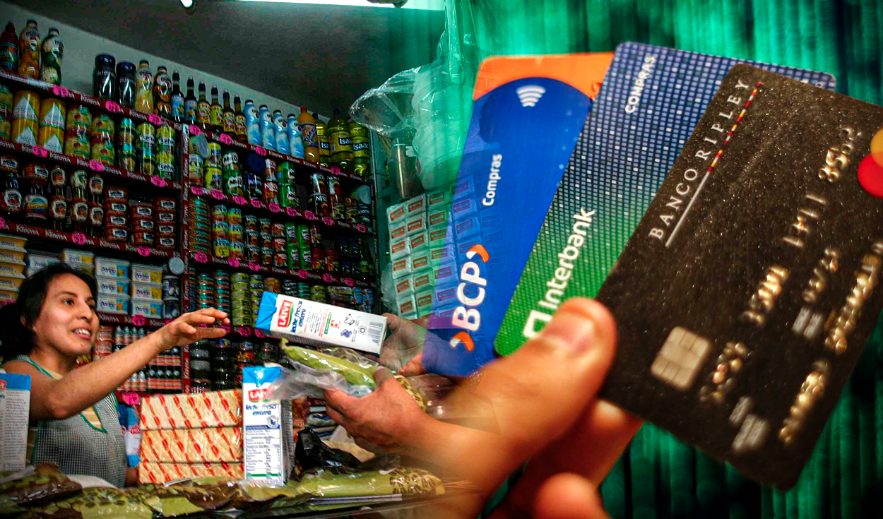 Revisa lo que señala el Indecopi sobre estos cobros adicionales al pagar con tarjeta de crédito. Foto: Composición LR/Andina