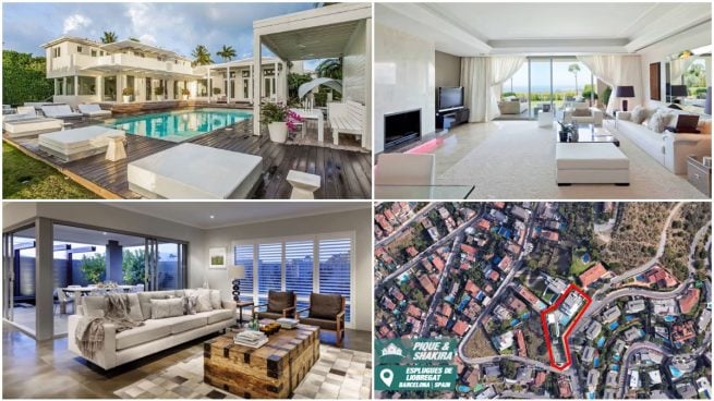 Así es la lujosa casa de Shakira y Piqué. Foto: okdiario