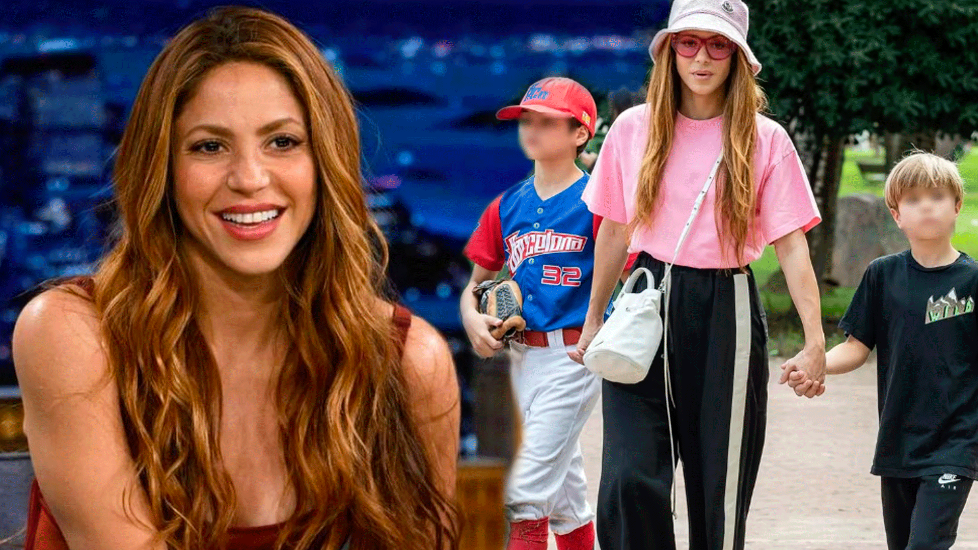 Shakira necesita una persona para que cuide a sus hijos en Miami. Foto: composición LR/Jimmy Fallon Show/Revista Hola
