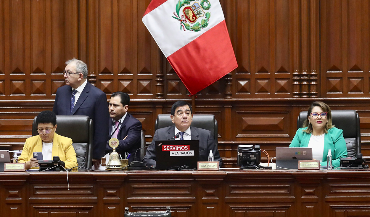 José Daniel Williams Zapata asumió la presidencia de la Mesa Directiva del Congreso el último 12 de septiembre. Foto: Congreso