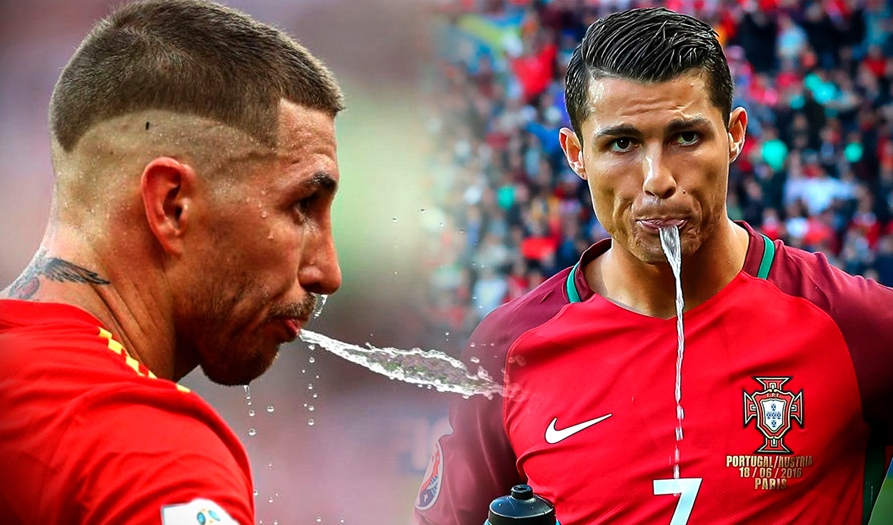 Cristiano Ronaldo y otros futbolistas practican el llamado “enjuague carbohidratado”. Foto: composición LR/ Alamy Live News