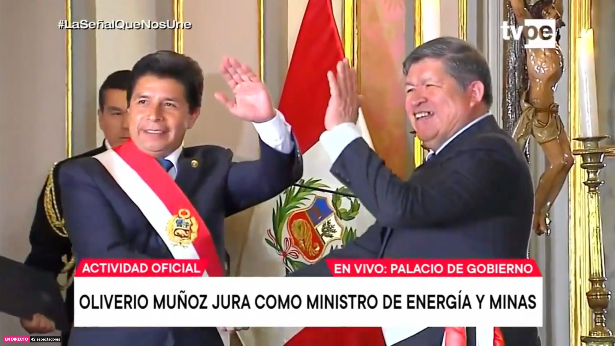 Olivero Muñoz es el nuevo titular deFoto: captura Tv Perú