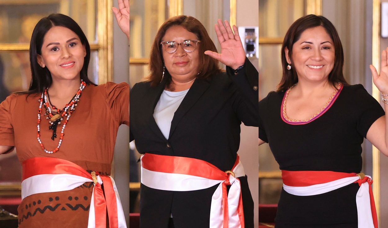 Betssy Chávez tiene nuevo Gabinete que la acompañará durante el período de su gestión en la PCM. Foto: Presidencia