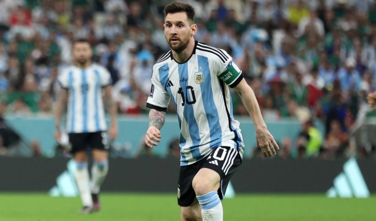 Messi anotó el 1-0 ante México y fue el conductor de la primera victoria de Argentina en Qatar 2022. Foto: Twitter selección argentina
