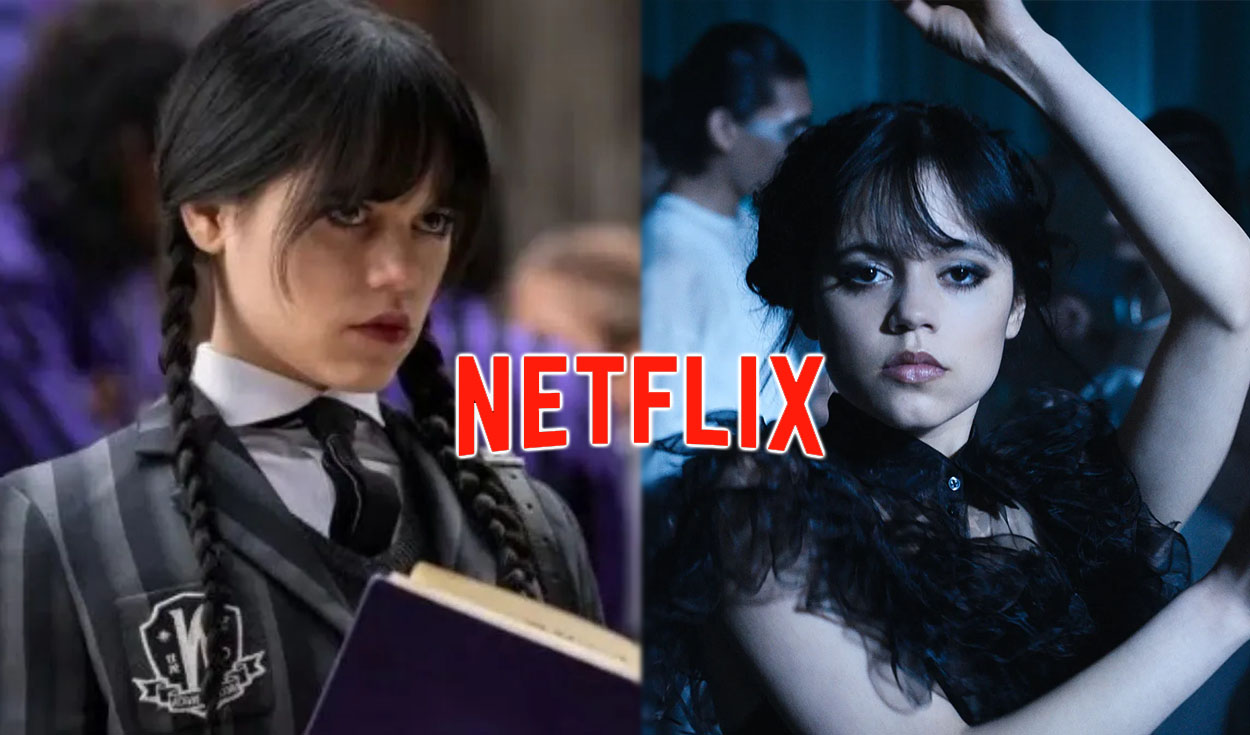 Jenna Ortega dio vida a Merlina Addams en la nueva serie de Netflix. Foto: composición LR/Netflix