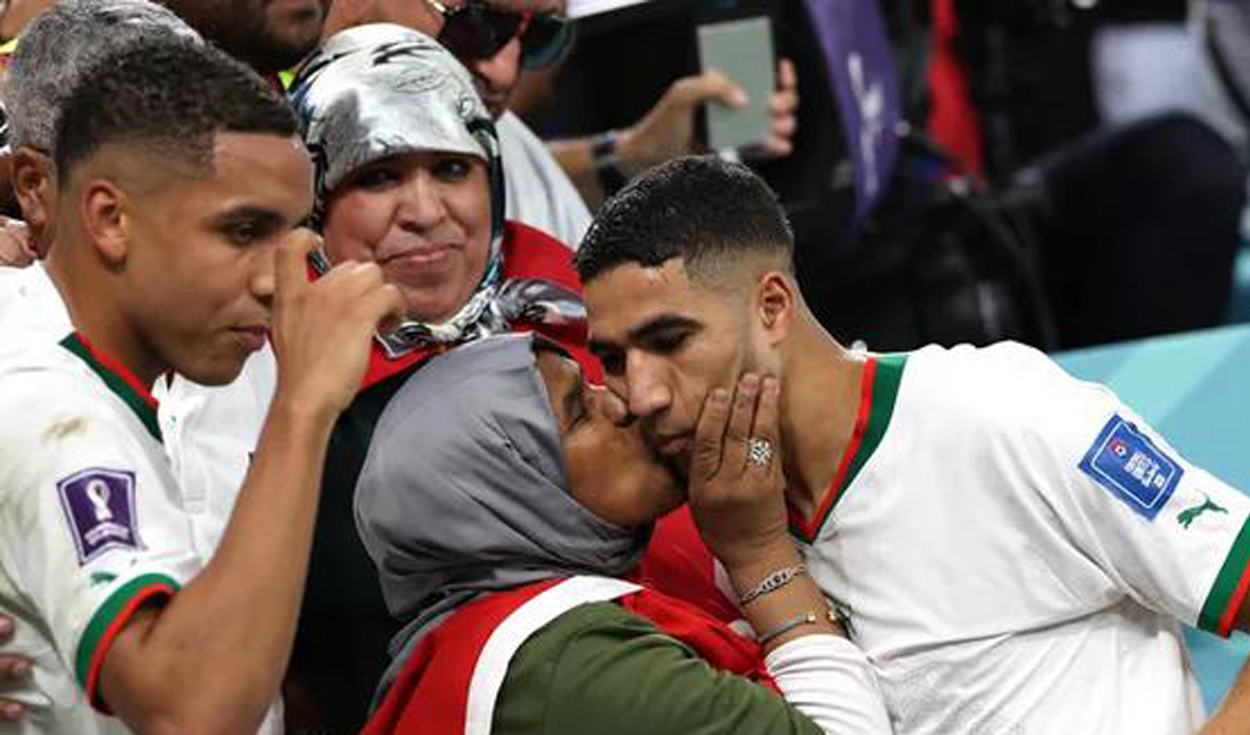 Hakimi fue titular en el triunfo de Marruecos sobre Bélgica en el Mundial Qatar 2022. Foto: Instagram achrafhakimi