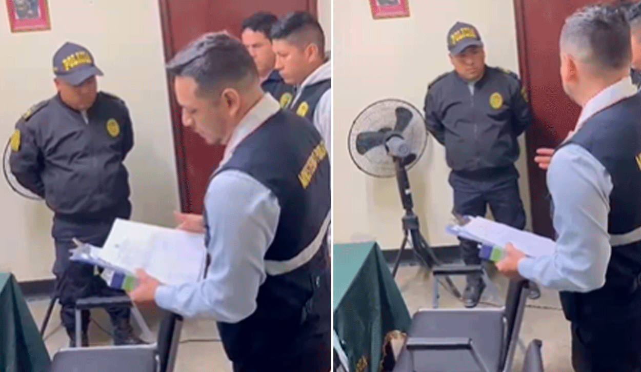 Séptimo Juzgado de Investigación Preparatoria de Trujillo ordenó detención de policía. Foto: captura/PNP