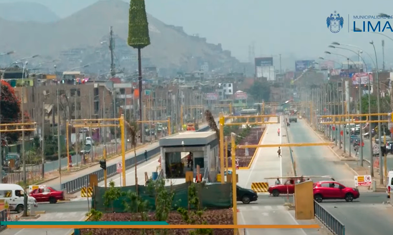 La ampliación del tramo norte del Metropolitano beneficiará a los vecinos de Independencia, Comas y Carabayllo. Foto: captura de YouTube/Municipalidad de Lima