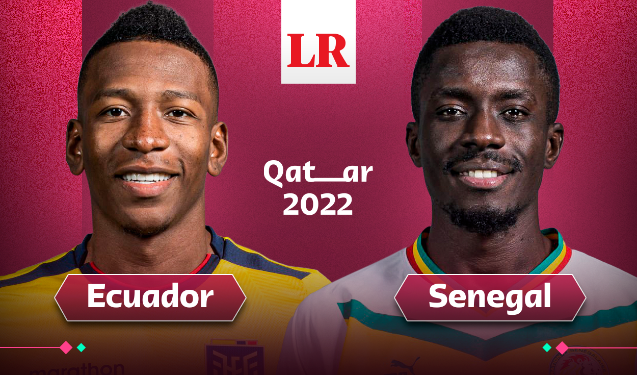 Ecuador y Senegal van en busca de la clasificación a octavos de final. Foto: composición de Gerson Cardoso