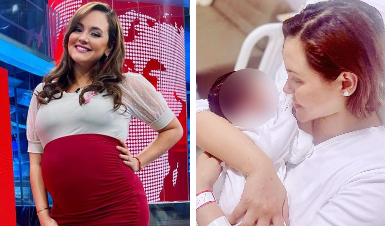 Carla Tello pidió licencia en América TV para esperar el nacimiento de su hijo. Foto: Instagram Carla Tello