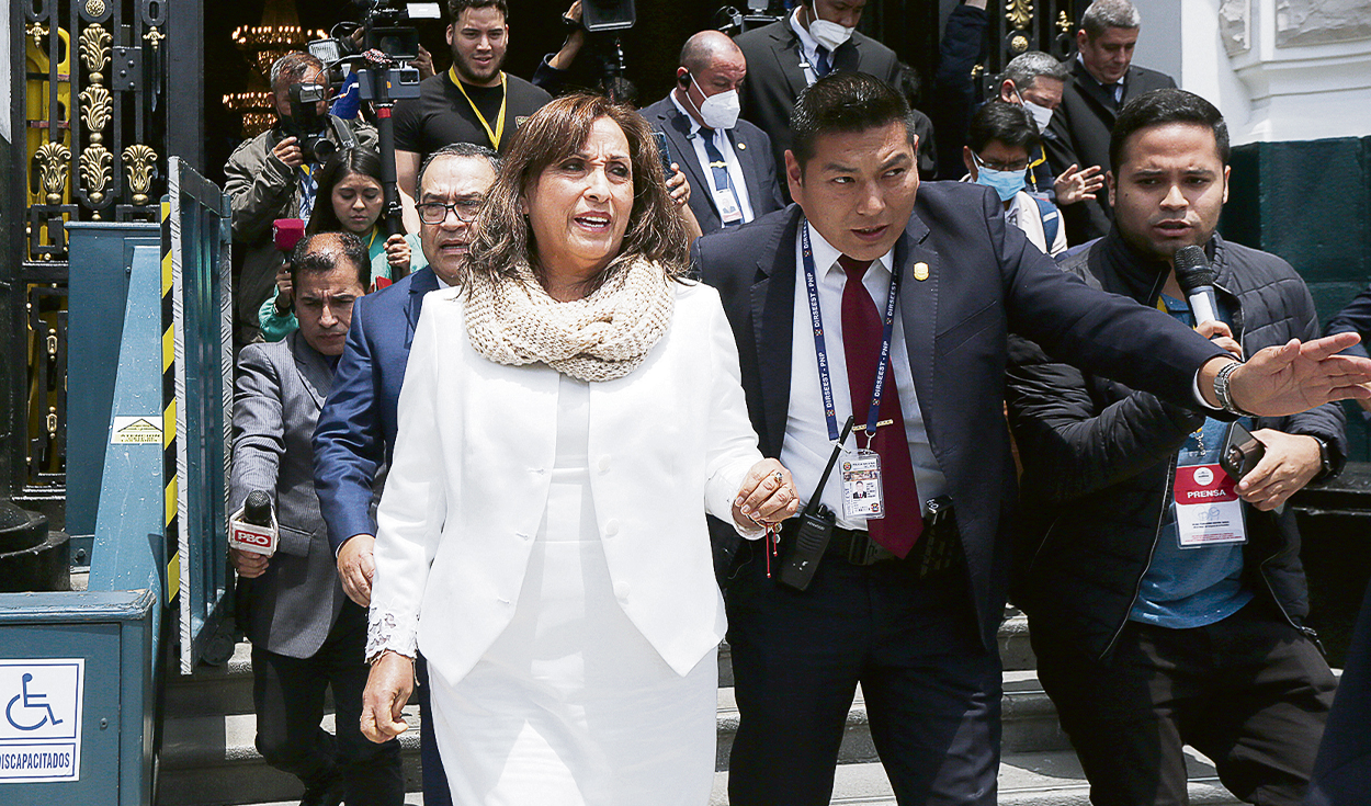 Vicepresidenta. Dina Boluarte, el eventual reemplazo del presidente Pedro Castillo. Foto: Carlos Contreras/La República