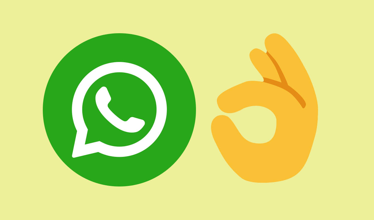 Este emoji de WhatsApp está disponible en iOS y Android. Foto: composición Flaticon/LR