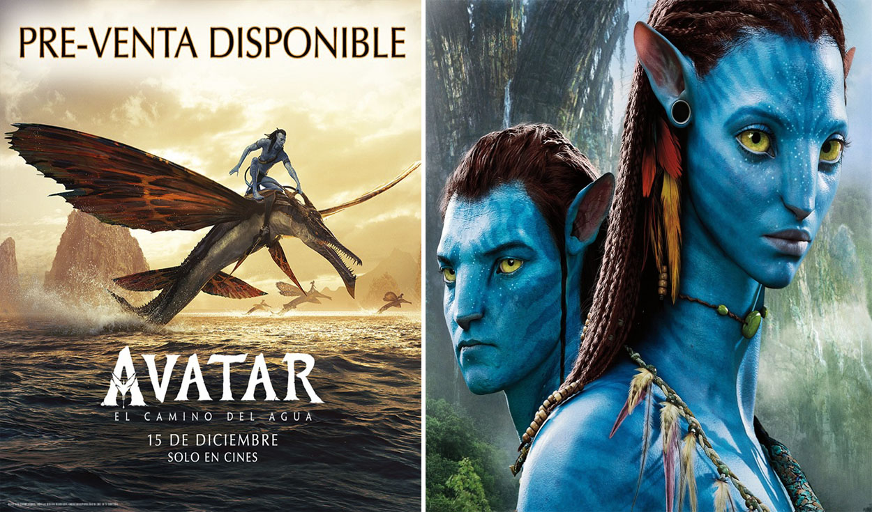 "Avatar: el camino del agua" se estrena en diciembre en Perú y diferentes cadenas de cine ya anticiparon la preventa. Foto: composición/Disney/Cinemark/Cineplanet/Cinépolis/UVK Multicines
