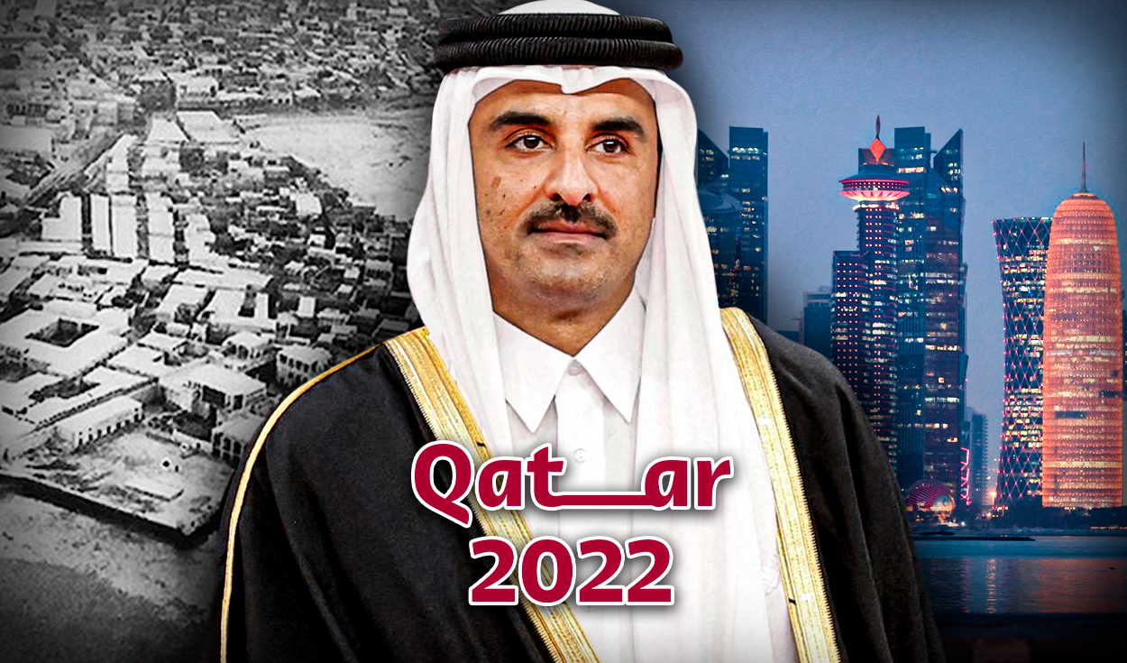 Si algo diferencia a Qatar sobre los otros en el Golfo Pérsico es su enorme riqueza. Foto: composición LR/Jazmin Ceras/AFP