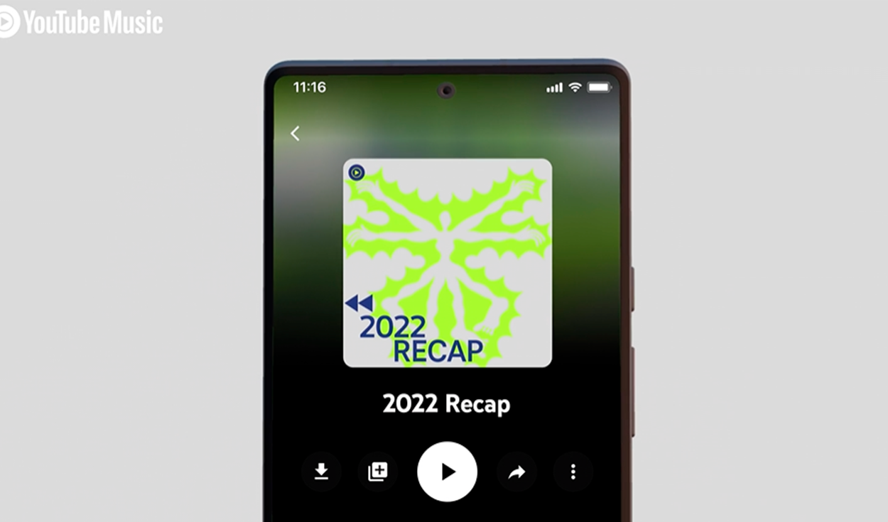 YouTube ya anunció el lanzamiento de su recap de este año 2022. Foto: Google