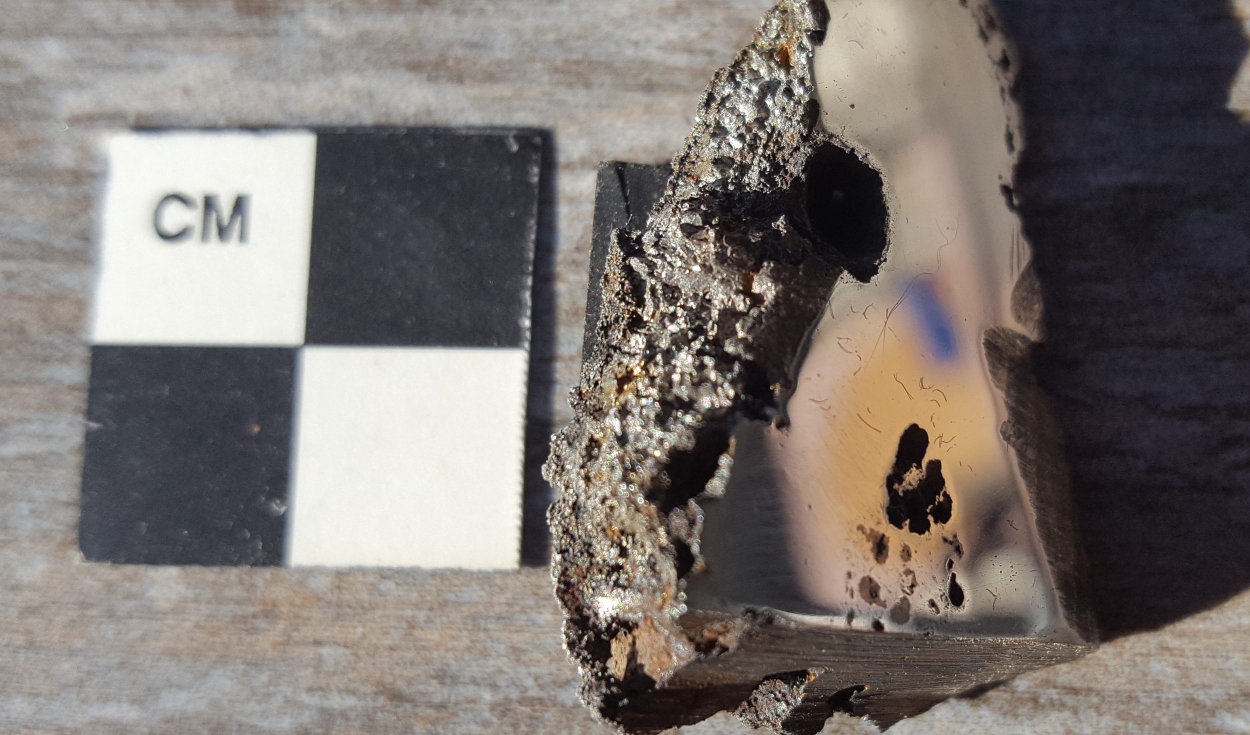 Los dos minerales recién descubiertos han sido bautizados como elaliita y elkinstantonita. Foto: Universidad de Alberta