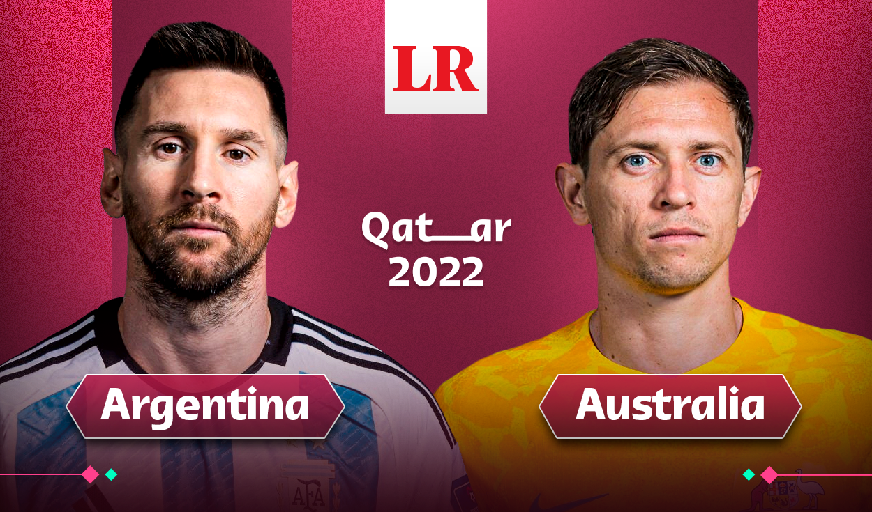 Argentina vs. Australia se jugará por los octavos de final del Mundial Qatar 2022. Foto: composición de Jazmin Ceras/La República