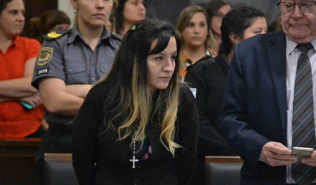 Karen Oviedo, conocida como 'La Envenenadora de Guaymallén" recibió cadena perpetua por el doble crimen cometido. Foto: Ministerio Público Fiscal