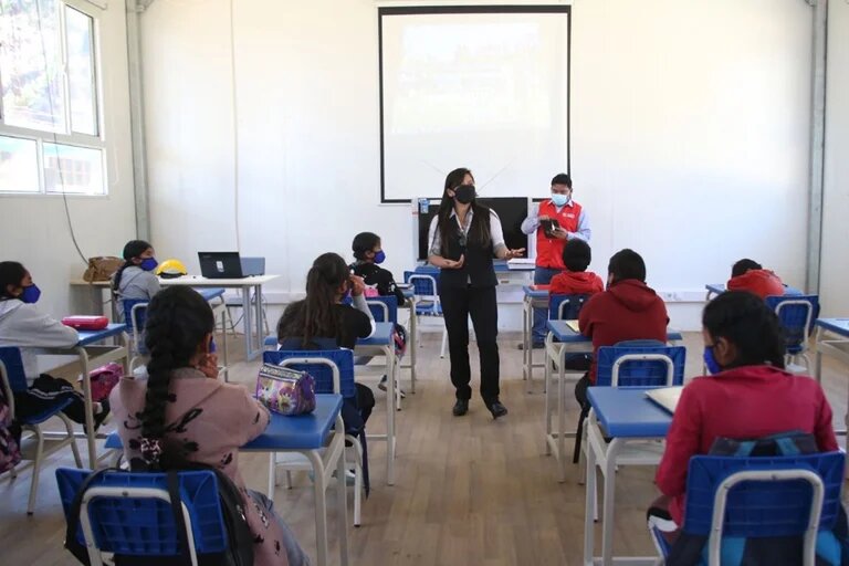 El ministro de Educación señaló que toman como prioridad la recuperación de los aprendizajes de escolares. Foto: Andina