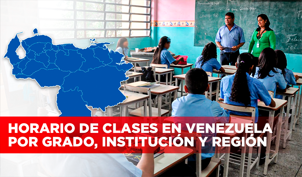 Entérate aquí del nuevo horario escolar en las escuelas públicas y privadas de Venezuela. Foto: composición de Jazmín Ceras/LR/El Impulso/difusión