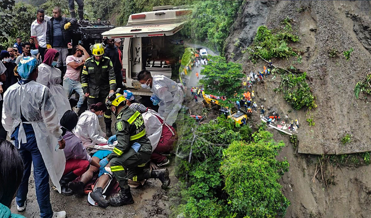 En Colombia, las lluvias dejan 271 muertos y 700.000 afectados en el último año. Foto: composición LR/AFP