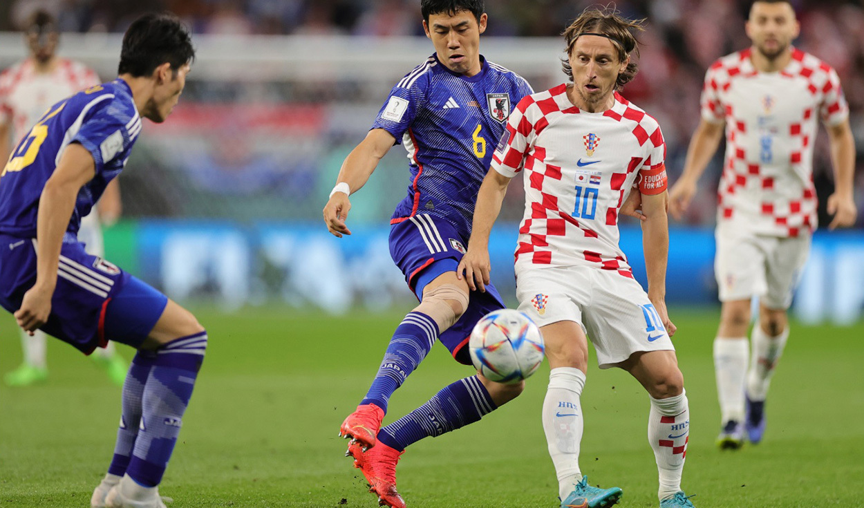 Japón vs. Croacia EN VIVO y EN DIRECTO partido por uno de los cupos a los cuartos de final del Mundial Qatar 2022. Foto: EFE