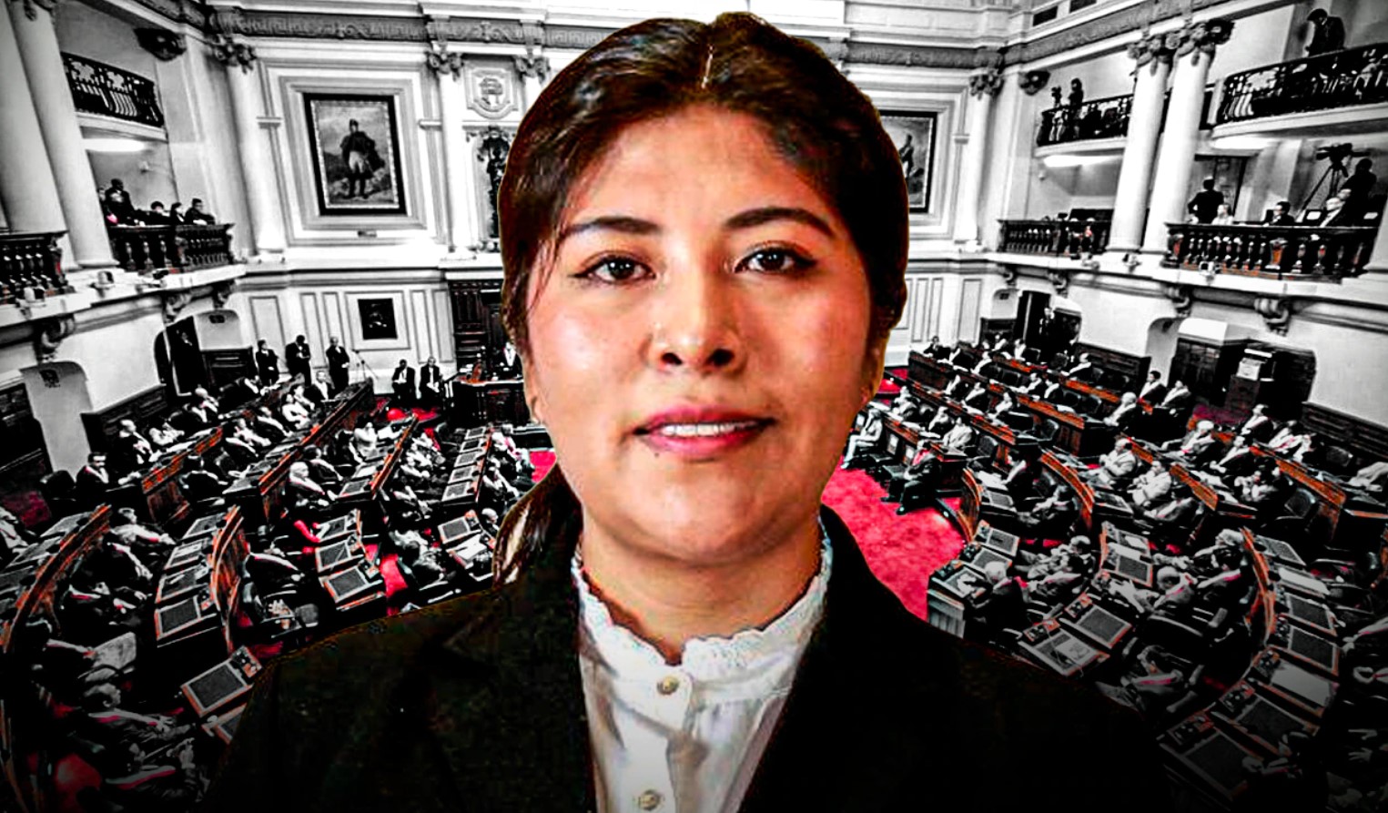 Cerrón Rojas en contra de otorgarle el voto de confianza al gabinete de Betssy Chávez. Foto: composición de Gerson Cardoso/La República