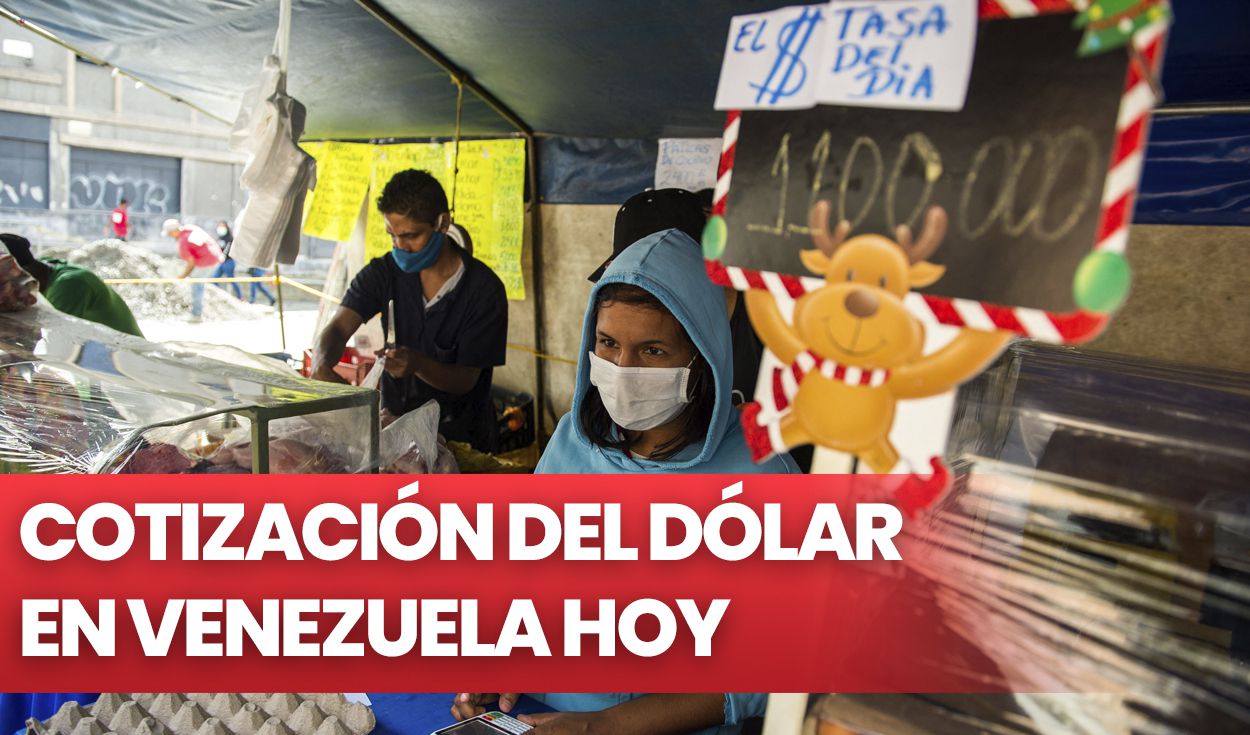 Precio del dólar en Venezuela, hoy martes 6 de diciembre, según DolarToday y Dólar Monitor.