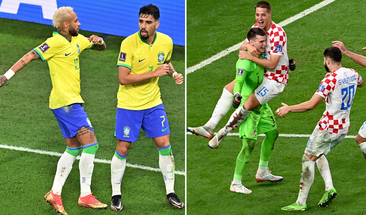 Brasil y Croacia sostendrán su tercer partido mundialista entre sí. Foto: composición/EFE